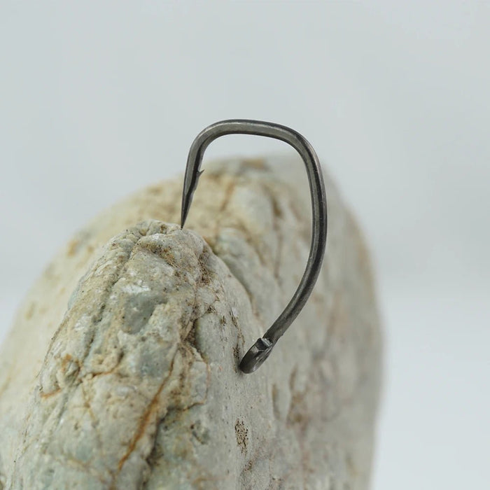 High Carbon Barbed Hooks – End Tackle met Micro Weerhaak - Bivakshop