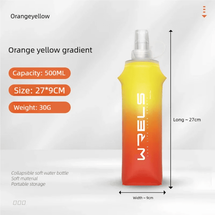 High Flow Soft Flask – Opvouwbare Sport Waterfles (250ml & 500ml) – Ultra - Lichtgewicht TPU Drinkfles in Diverse Kleuren - Bivakshop