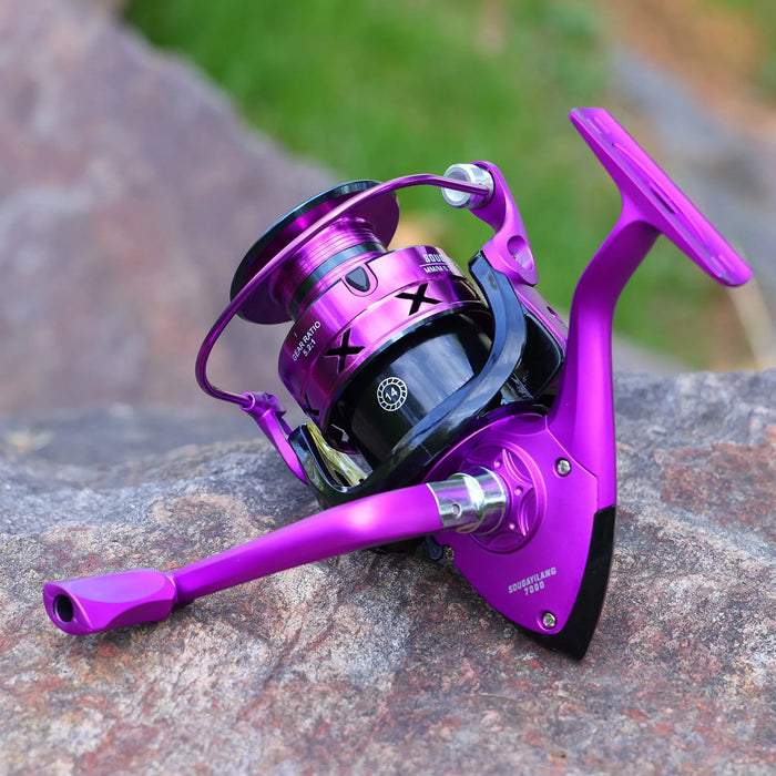 High Performance Spinmolen – 15KG Max Drag – Full Metal Body - Bivakshop