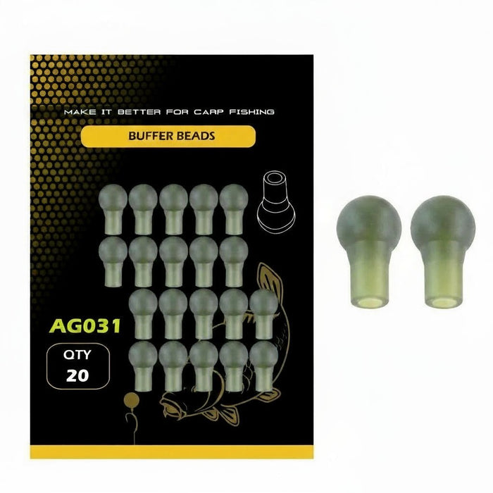 Rubber Buffer Beads End Tackle Loodbescherming 20 Stuks AG031