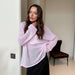 Hirsionsan tricot pullover dames zomer herfst