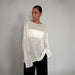 Hirsionsan tricot pullover dames zomer herfst
