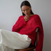 Hirsionsan tricot pullover dames zomer herfst