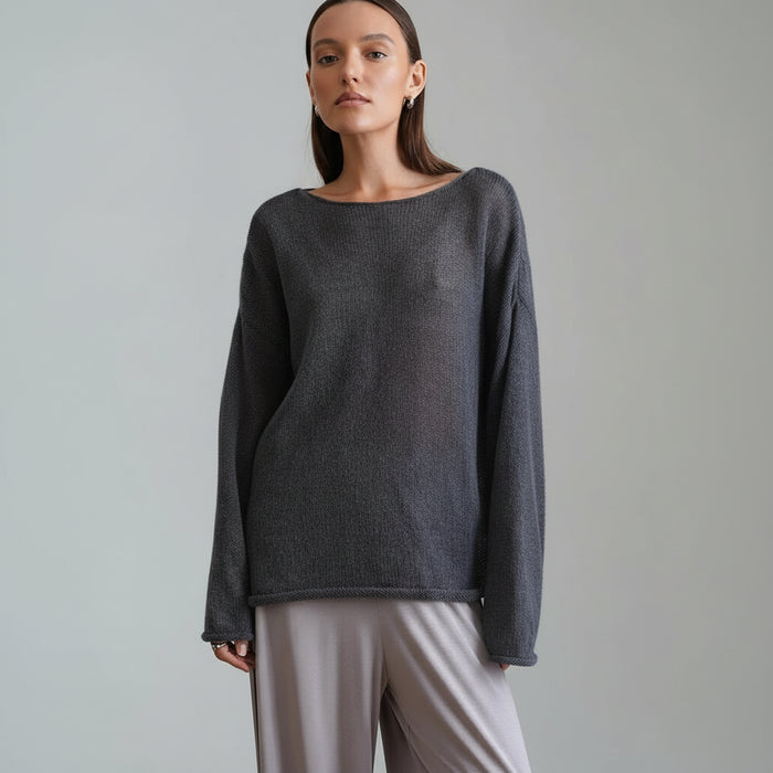 Hirsionsan tricot pullover dames zomer herfst