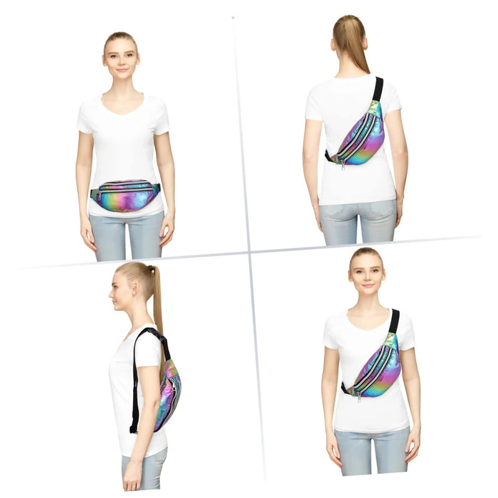 Holografische Heuptas – Laser Effect – Trendy Bum Bag voor Festivals & Reizen - Bivakshop