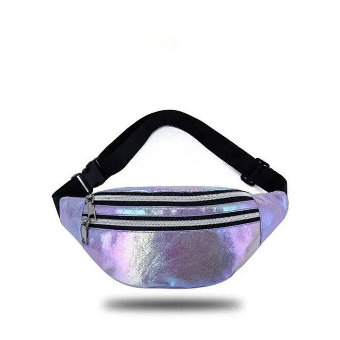 Holografische Heuptas – Laser Effect – Trendy Bum Bag voor Festivals & Reizen - Bivakshop