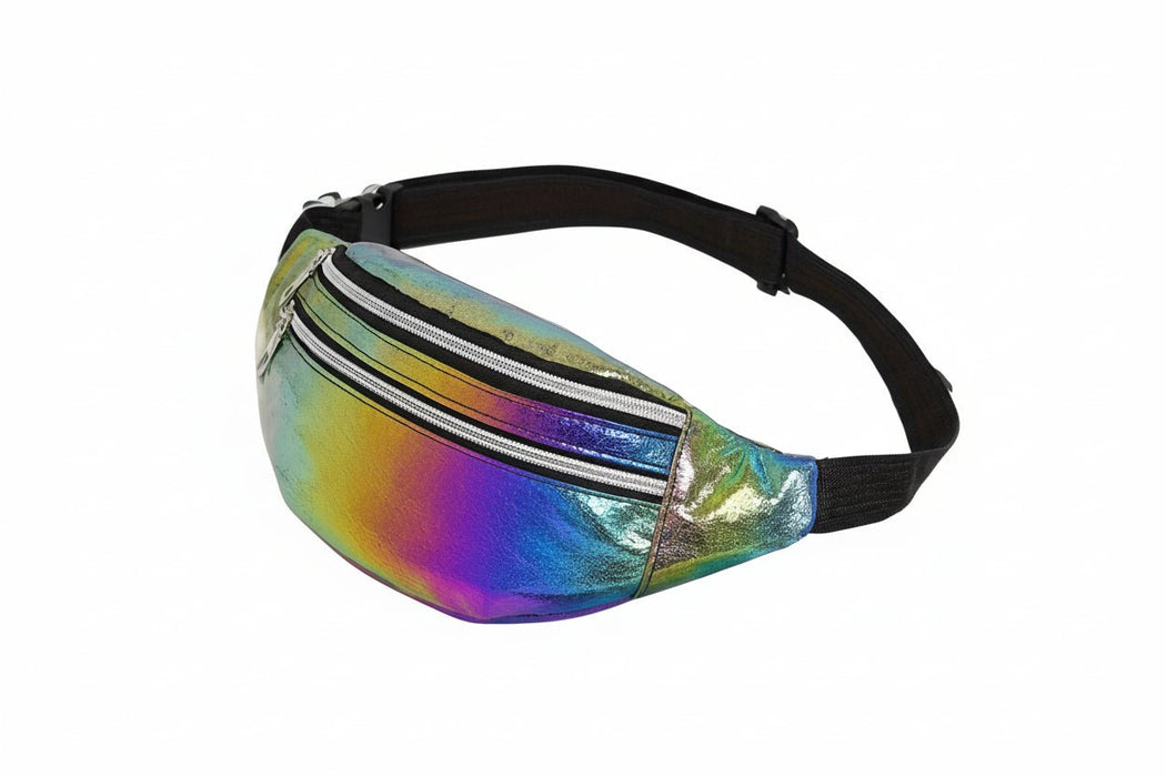 Holografische Heuptas – Laser Effect – Trendy Bum Bag voor Festivals & Reizen - Bivakshop
