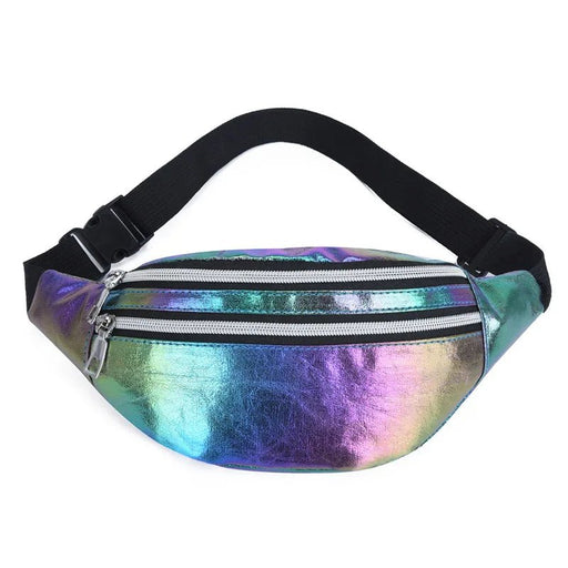 Holografische Heuptas – Laser Effect – Trendy Bum Bag voor Festivals & Reizen - Bivakshop
