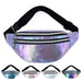 Holografische Heuptas – Laser Effect – Trendy Bum Bag voor Festivals & Reizen - Bivakshop