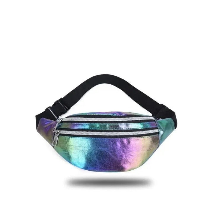 Holografische Heuptas – Laser Effect – Trendy Bum Bag voor Festivals & Reizen - Bivakshop