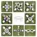 HOMFUL opvouwbare rvs kampeertafel – Multifunctionele ronde campingtafel voor buiten en barbecue - Bivakshop