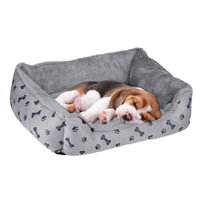 Maxxpro grijs hondenkussen 53x46x17 cm wasbaar lichtgewicht