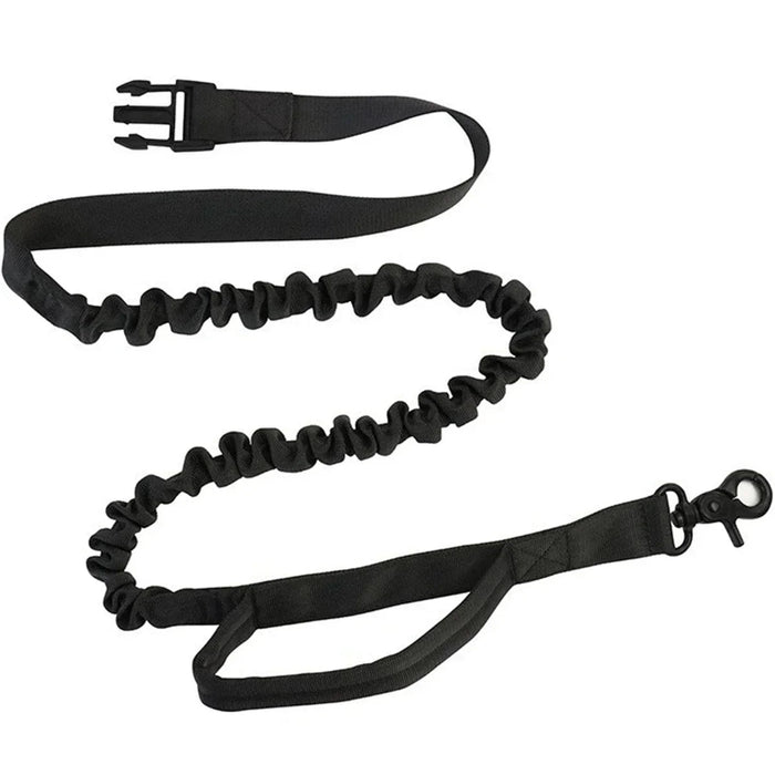 Hondenriem met tailleband – Reflecterend – Elastische Lijn - Bivakshop
