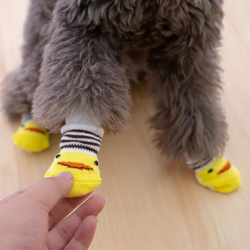 Hondensokken - Antislip - Katoen winter ademend tegen uitglijden - Bivakshop