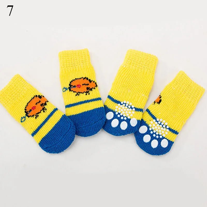Hondensokken - Antislip - Katoen winter ademend tegen uitglijden - Bivakshop