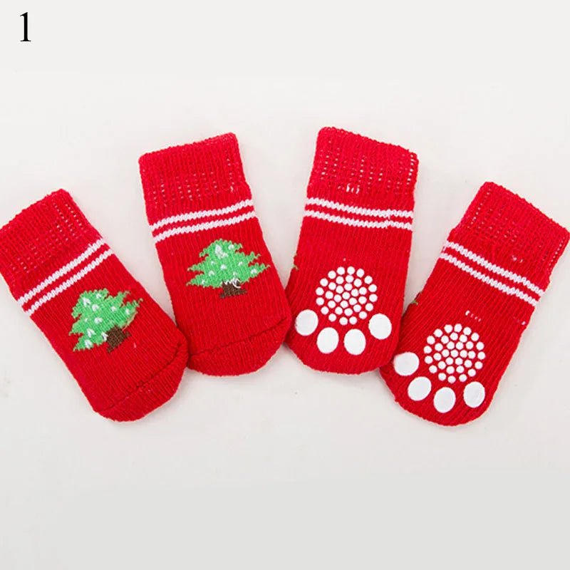 Hondensokken - Antislip - Katoen winter ademend tegen uitglijden - Bivakshop