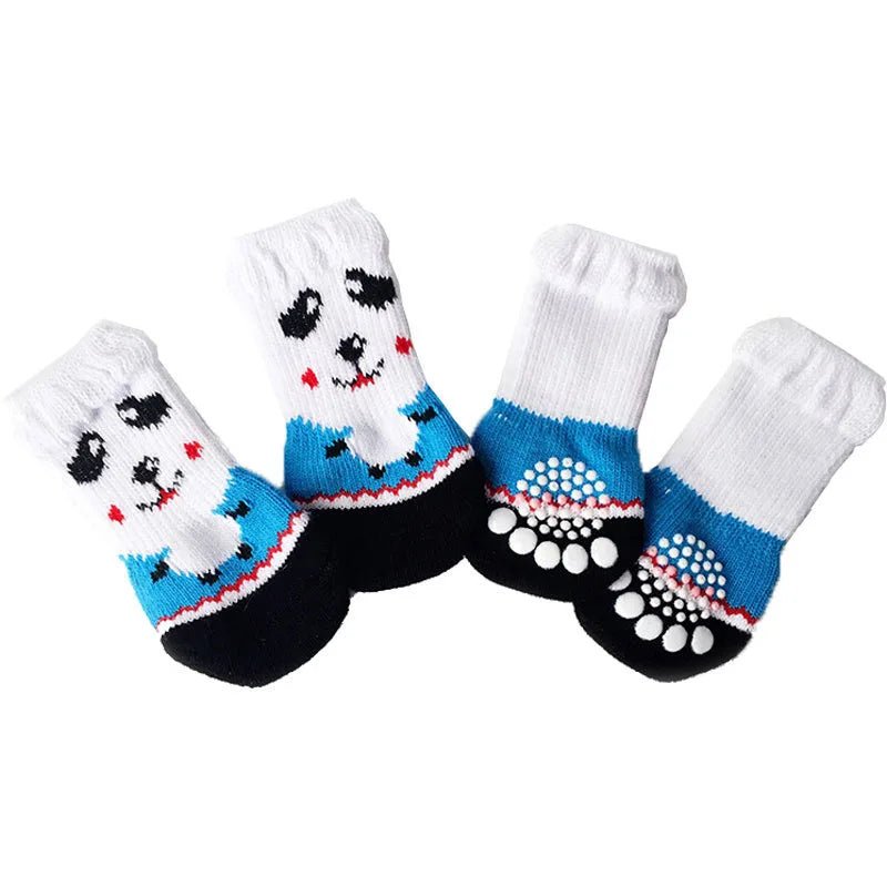 Hondensokken - Antislip - Katoen winter ademend tegen uitglijden - Bivakshop