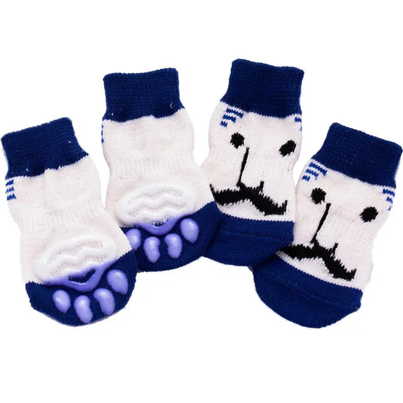Hondensokken - Antislip - Katoen winter ademend tegen uitglijden - Bivakshop