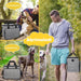 Hondentravel set 6 - delig – compleet reisorganizer – opvouwbare voerbakken - Bivakshop