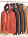 Hoodie heren - Zware gebreide cardigan met capuchon - Voorjaar wintermode - Bivakshop