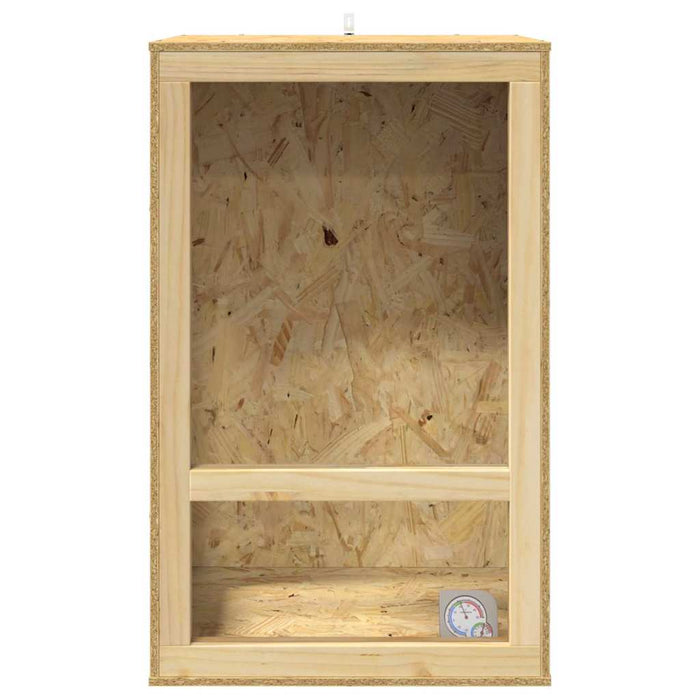 Hoog OSB Terrarium - Bruin - 80 cm of 100 cm Hoog - Bivakshop
