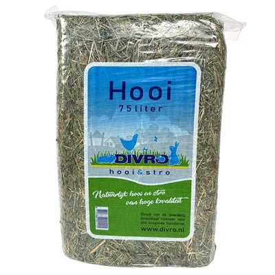 Hooi Grootverpakking - Vezelrijk Ruwvoer (4 x 2,5 kg) - Bivakshop