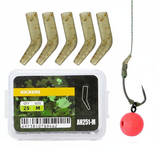 Hook Kickers Set (25x) – D - Rig Aligners & Anti - Tangle Sleeves - Bivakshop