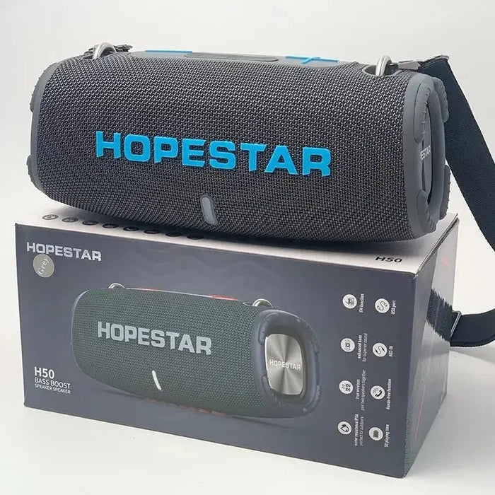 Hopestar LPX6 waterproof Bluetooth speaker - Draadloos, draagbaar en krachtig geluid - Met RGB - licht - Bivakshop