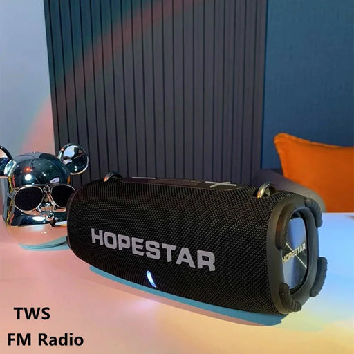 Hopestar LPX6 waterproof Bluetooth speaker - Draadloos, draagbaar en krachtig geluid - Met RGB - licht - Bivakshop