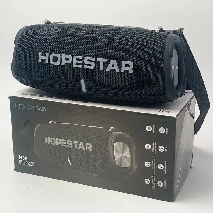 Hopestar LPX6 waterproof Bluetooth speaker - Draadloos, draagbaar en krachtig geluid - Met RGB - licht - Bivakshop
