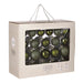 House of Seasons - Glazen Kerstballenset – Donkergroen – 42 Stuks - Bivakshop