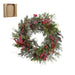 House of Seasons – Randell kerstkrans – Ø50 cm – Rood - Bivakshop