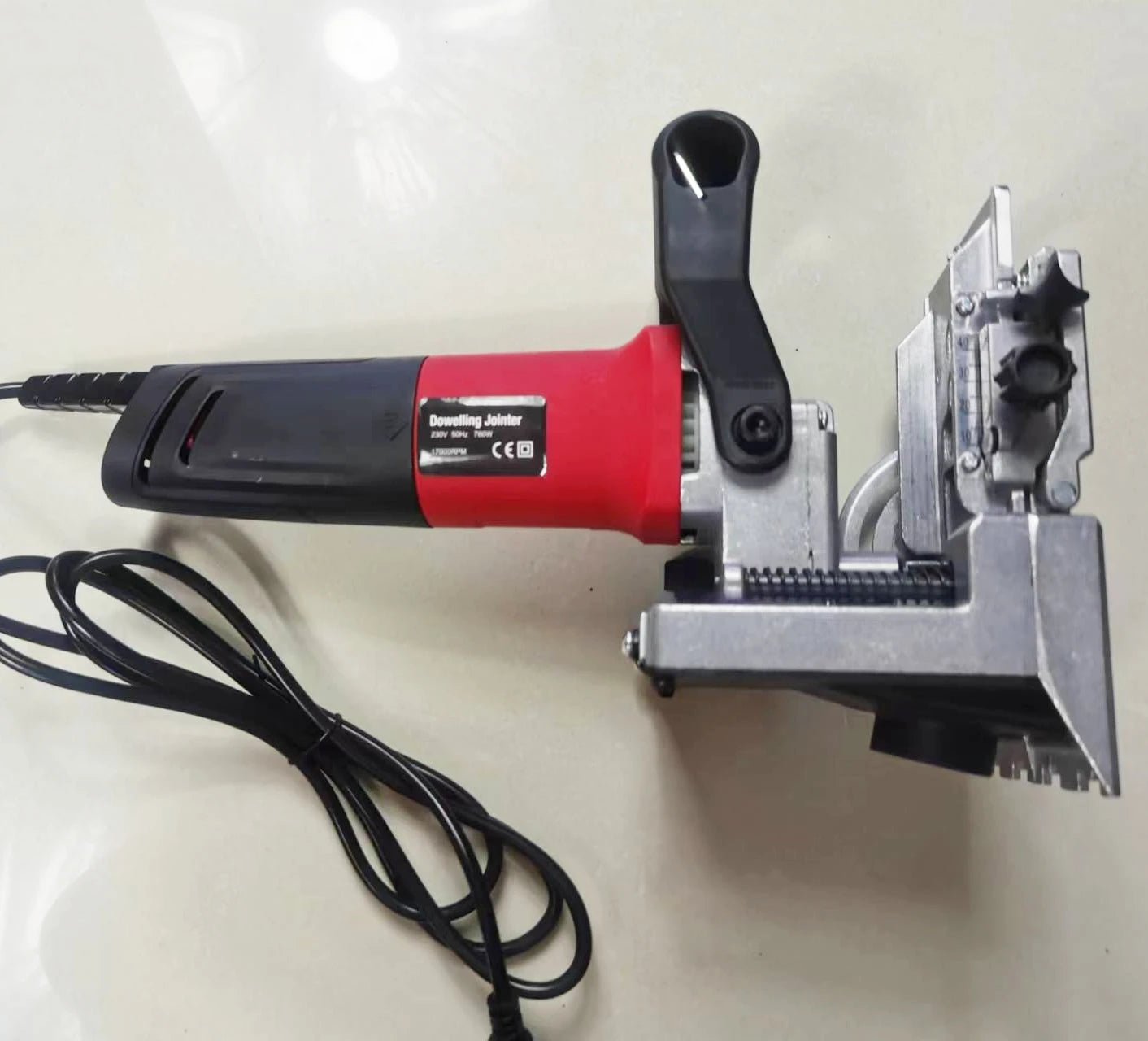 Houten deuvelmachine – 760W hoogwaardige deuvelfrees - Nauwkeurige houtverbindingen - Bivakshop