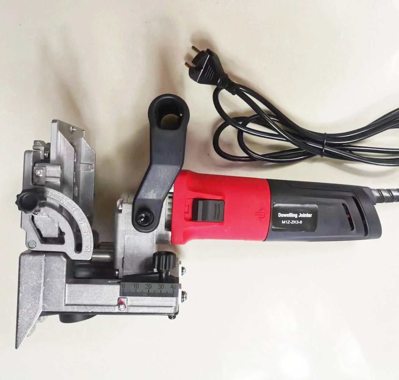 Houten deuvelmachine – 760W hoogwaardige deuvelfrees - Nauwkeurige houtverbindingen - Bivakshop