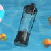 How2behealthy - draagbare smoothie (disco) blender – 600ml - Bivakshop