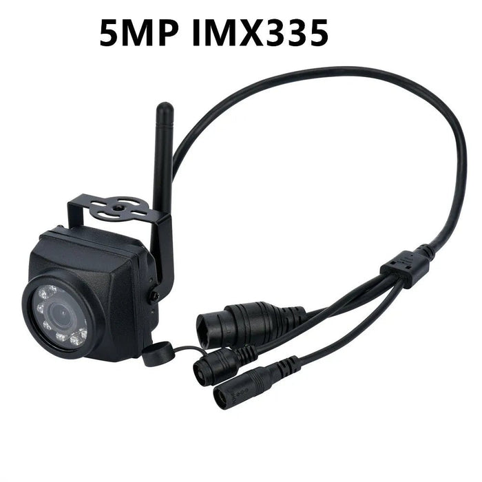 HQCAM Mini IP Camera - Waterdicht IP66 - IR nachtzicht - Wifi - Bewegingsdetectie - Bivakshop