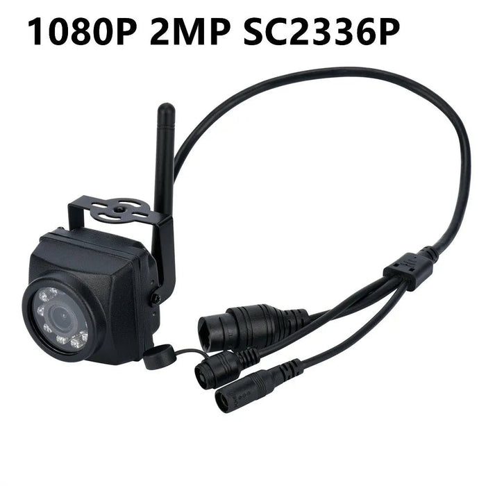 HQCAM Mini IP Camera - Waterdicht IP66 - IR nachtzicht - Wifi - Bewegingsdetectie - Bivakshop