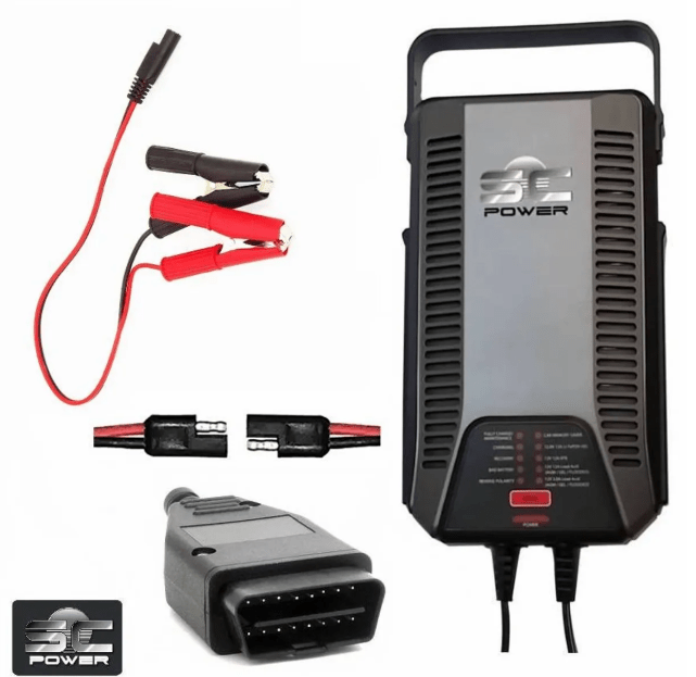 Huismerk Sc Power Sc 120 Power Premium 12 A Acculader - Bivakshop