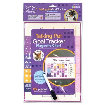 Hunger For Words - Talking Pet Goal Tracker - Voortgangsbord (26,7x45,1,9 cm) - Bivakshop