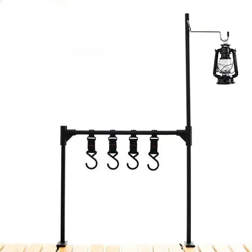 IGT lampstandaard – Draagbare aluminium campingrek voor kookgerei & verlichting - Bivakshop
