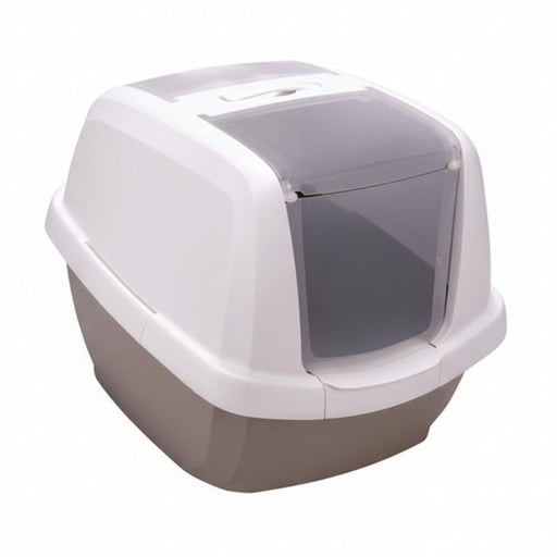 Imac - Kattenbak Maddy Taupe - 62x49,5x47,5 cm - XXL Comfort - Bivakshop