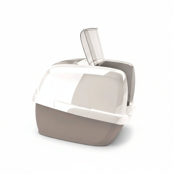 Imac - Kattenbak Maddy Taupe - 62x49,5x47,5 cm - XXL Comfort - Bivakshop
