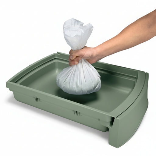 Imac - Kattenbak Zuma 2nd Life Groen - 56x40x42,5 cm - Gerecycled Kunststof - Bivakshop