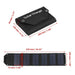 Inklapbaar zonnepaneel 60/80/100 W – Draagbare USB - 5V lader - Bivakshop