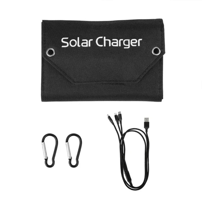 Inklapbaar zonnepaneel 60/80/100 W – Draagbare USB - 5V lader - Bivakshop