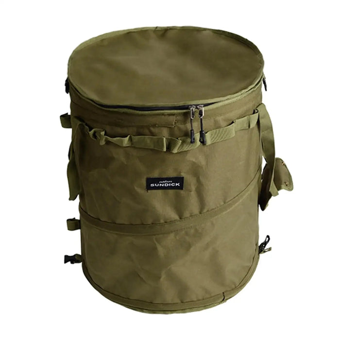 Inklapbare opslagemmer 60 L – draagbare denim opbergtas voor camping & reizen - Bivakshop