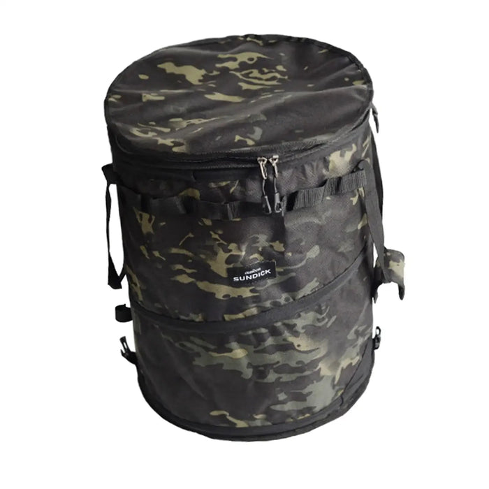 Inklapbare opslagemmer 60 L – draagbare denim opbergtas voor camping & reizen - Bivakshop