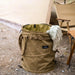 Inklapbare opslagemmer 60 L – draagbare denim opbergtas voor camping & reizen - Bivakshop