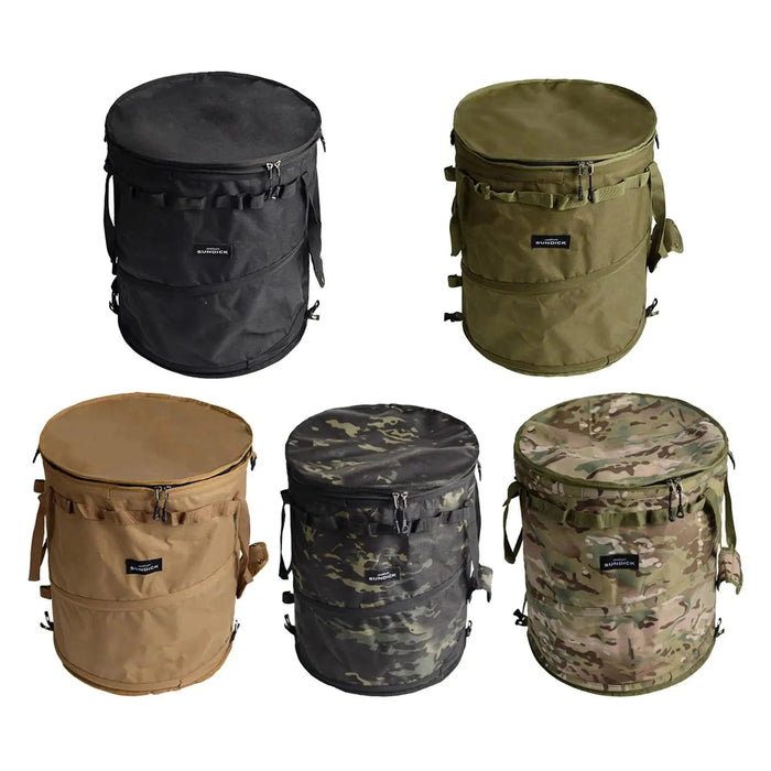 Inklapbare opslagemmer 60 L – draagbare denim opbergtas voor camping & reizen - Bivakshop
