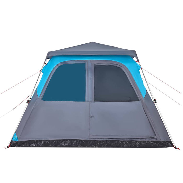 Instant Koepeltent Blauw – Snelontgrendeling – Snelle Opzet & Waterdicht – 4, 6 of 8 Personen - Bivakshop